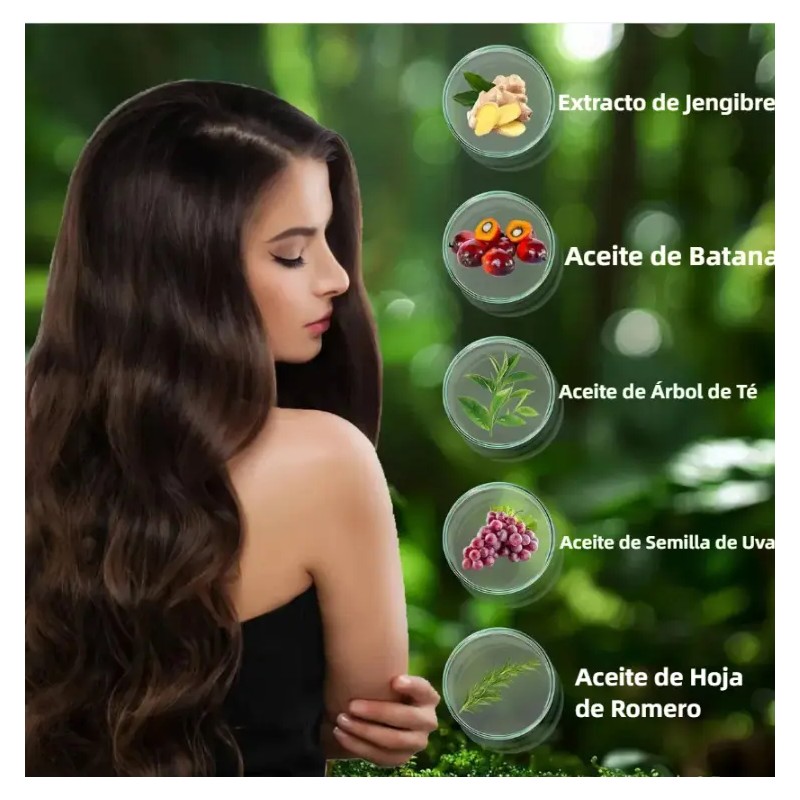 Shampoo Batana Oil Kit Pzs Shampoos 420ml Anticaida Tratamiento Capilar