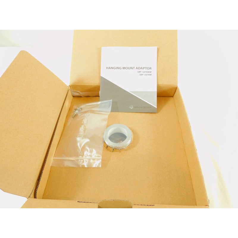 Hanwha Vision SBP-187HMW White Cap Adapter for the XNV-6081 /