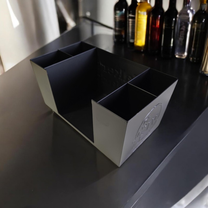 Maker's Mark Cocktail Napkin Holder Caddy Bar Decor