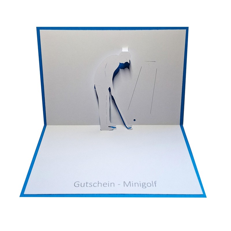 Gutschein - Minigolf, Schwarzlicht-Minigolf, Golf