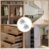 Giantree 6 PCS Cabinet Latch Double Roller Catch Hardware for