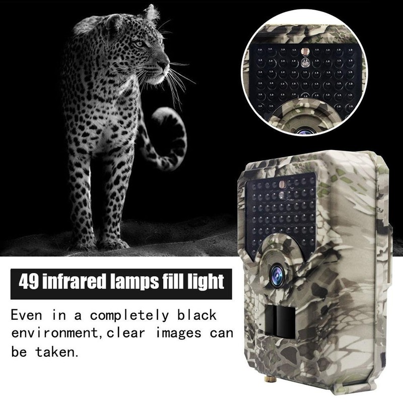PR200 Pro 1080P Waterproof Trail Camera Hunting Camera with 49