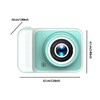 DC205 Digital Camera with Dual 20MP Lenses, USB Rechargeable, Front