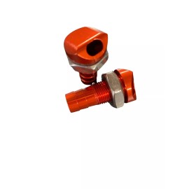 Yamaha 2x Jet Ski Yamaha Waverunner Superjet 3/8 Bypass Fitting 45 Deg Orange