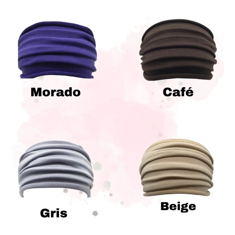 Diadema Para Cabello Flexible Scrunchie Banda De Tela 1pz