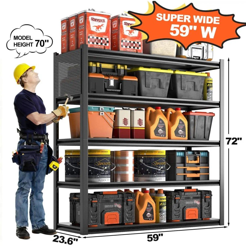 Adjustable Pallet Rack Beam and Frame System, High Density Warehouse