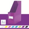 Leitz Wow Click and Store Magazine File - Purple