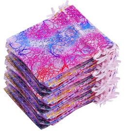 Marrywindix 100pcs Organza Drawstring Pouches Jewelry bags, Candy Pouch Chocorate Pouch Party Wedding Favor Gift Bag (Pink)