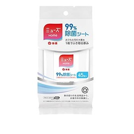 Muse Home 99% Disinfecting Sheet, 45 Sheets x 3 Pieces