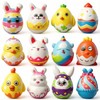 12 Pack Easter Squeeze Toys Slow Rising Squishy Toy for