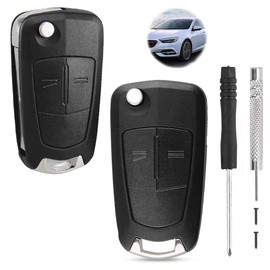 Alppihym Car Key - Compatible with Opel Astra J, Opel Antara Astra Antara Corsa Zafira Vectra Tigra B High-Quality Case for Opel Car Key - Opel Key Case (Pack of 2)