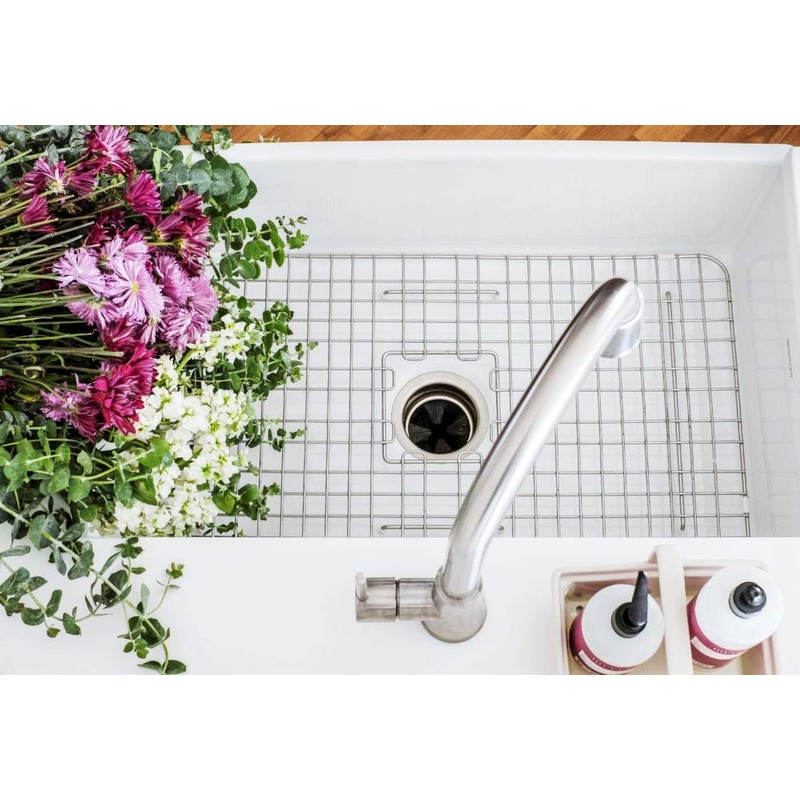 SinkSense Wren 27" x 15" Kitchen Sink Bottom Grid, Stainless