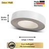 ben+camilla.com Iron-On Edge Tape | White 20 mm x 5