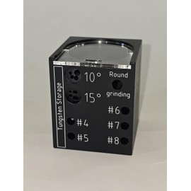 LMT Tungsten Sharpener V4 Rotary Tool for TIG Welding -Tungsten Electrode Sharpener with Stick-Out Gauge & Cut-Off Slot - 4in1 Sharpener for Tig Welding with Sharpens 4Sizes & 4Angles