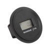 Tach Hour Meter LCD Display Round High Accuracy RPM Hour