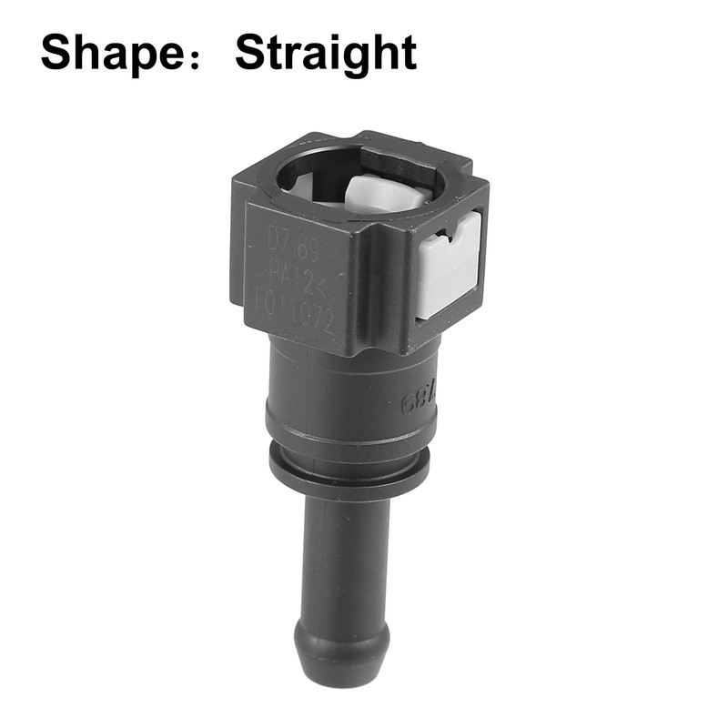 X AUTOHAUX 2pcs Fuel Hose Quick Connect Straight for 5/16