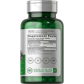 Horbäach Butchers Broom Capsules 1250mg | 120 Count | Non-GMO, Gluten Free | by Horbaach