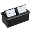 WEBANG Dual Pop-Up Floor Box Electrical Kit, 20A Tamper Resistant