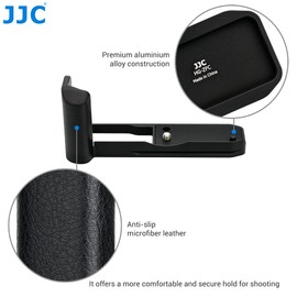 JJC Aluminum Arca-type L-Shape Metal Handgrip for Nikon ZFC Replaces Zfc-GR1 Grip Enhance Hand-held Feeling for Youtube Vlog Video Recording