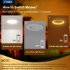 Amico 12 Pack 6 inch 5CCT LED Recessed Lighting with