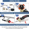 Propane Torch Weed Burner,Blow Torch,Heavy Duty,High Output 2,400,000 BTU,Flamethrower with