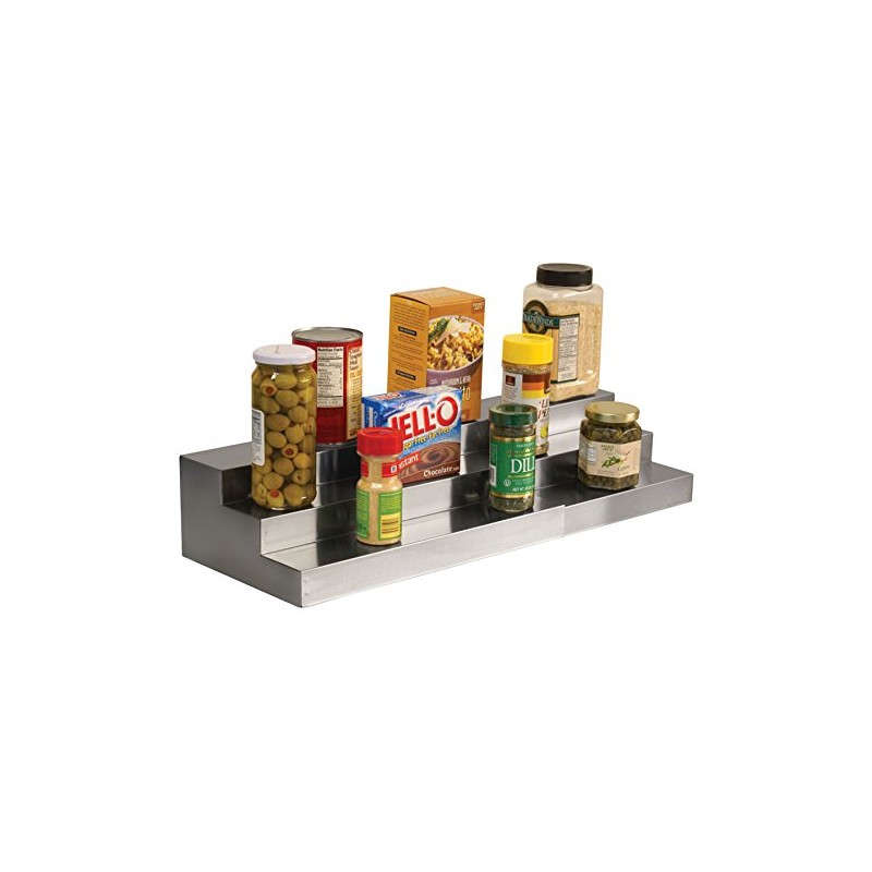 Dial Industries Adjustable 3 Tier Expandable Kitchen Pantry, Cabinet Shelf