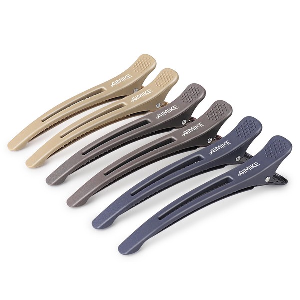 AIMIKE AIMIKE Hair Sectioning Clips with Silicone Band - No