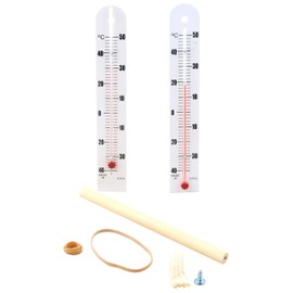 Economy Sling Psychrometer Kit Containing 1 Dry Bulb and 1 Wet Bulb Thermometer