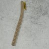 Anderson Scratch Brush Brass Wire Plater Curved Wood Handle 73701