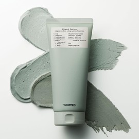 Whipped Semo Company Limpiador Facial De Arcilla Y Carbón Vegetal Batido Para Puntos Negros Y Poros: Un Limpiador Facial Vegano De Limpieza Profunda Y Exfoliante, Al Estilo Coreano, Que También Funcio