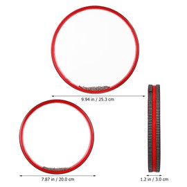 Gadpiparty Ocean Sounds Drum 2pcs Ocean Drum Wave Bead Drum Sea Sound Drum Ocean Sound Drum Percussion Drum Kids Musical Instruments with Filled Metal Balls for Home School Supplies