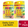 Carmex Daily Care Moisturizing Lip Balm Pack, Lip Balm With