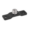 CAMVATE 5/8'' Male to 1/4'' Female Microphone Adapter, Bottom Pedestal
