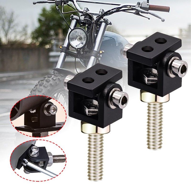 Biqing Mini Motorcycle Spotlight Bracket, Universal Motorcycle LED Headlight Expansion