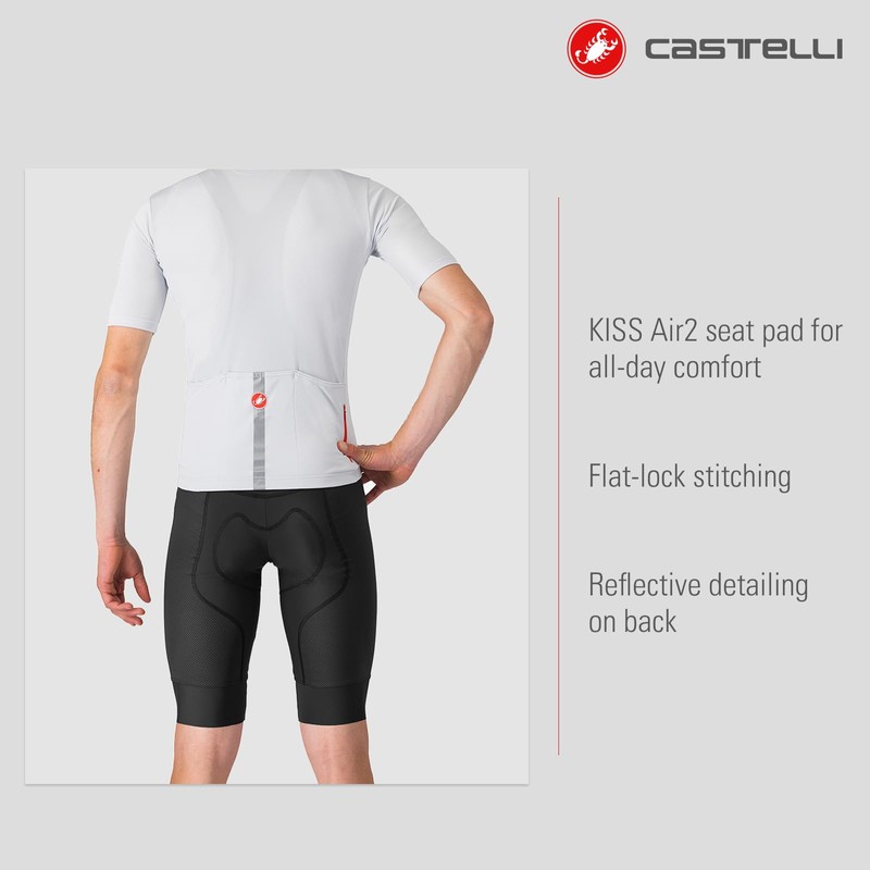 CASTELLI Competizione 2 Bib Short - Men's, Black, XXL