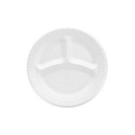 DART 9CPWC Disposable Foam Plate,9in,Whit
