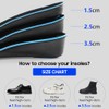 Height Increase Insoles for Men Women Arch Support Breathable Shoe