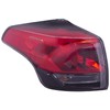 HEADLIGHTSDEPOT Inner Outer Left Set Tail Lamps CAPA Certified Left