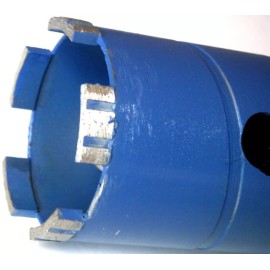 Pro Right Industry 4'' dry core bit for hard concrete HVAC contractors plumbing laser welded