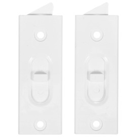 Gadpiparty 1 Pair of Replacement Latch Locks for Window Plastic Latch Pairs Parts Window Tilt Latch Pairs Supplies