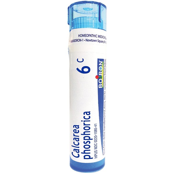 Boiron Calcarea Phosphorica 6C, 80 Pellets, Homeopathic Medicine for Growing Pains