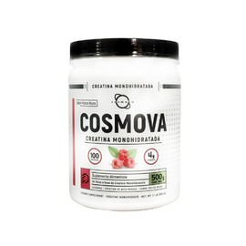 Cosmova Creatina Monohidratada De Alta Pureza en polvo 500g sabor Frutos rojos