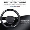Ergocar Car Steering Wheel Cover Non-Slip Car Steering Wheel Protector