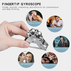 Ferris Wheel Fidget Spinner, Stress Relief Sensory Toys, Desktop Metal Spinning Top with Stand, Fingertip Mechanical Gyro for Kids Adults, Party Favors, Gifts For Kids Adult Autism ADHD