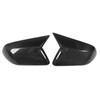 1 Pair Carbon Fiber Mirror Covers Ox Horn Style Car