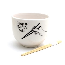 Chop it Like It's Hot Noodle bowl, Lennymud by Lorrie Veasey