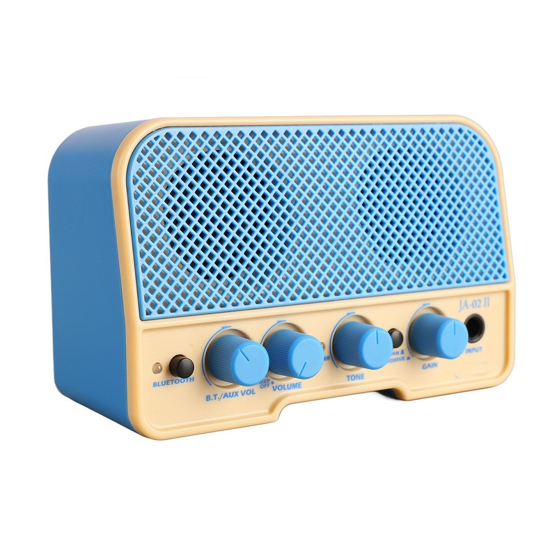 Electric Guitar Amplifier Clean Overdrive Dual Channels AUX Bluetooth for