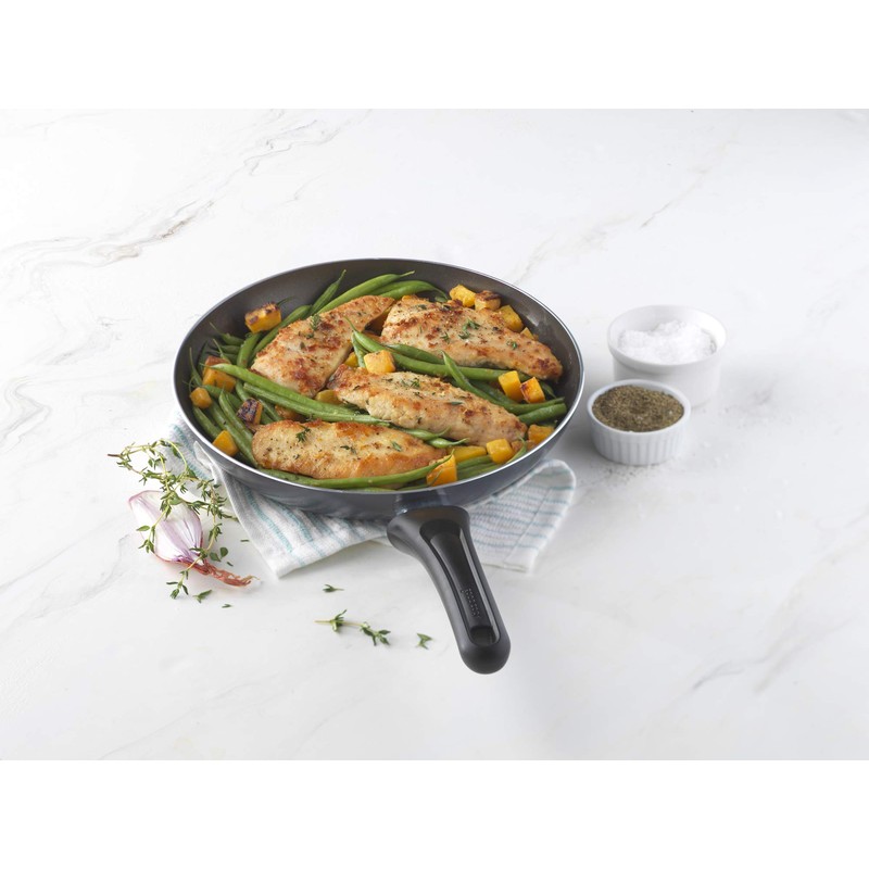 GoodCook Nonstick Sauté Pan, 10 Inch, Black