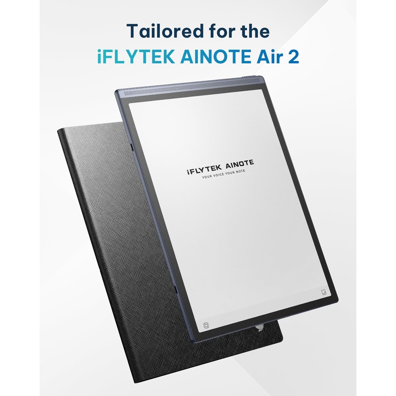 Protective Folio Case for iFLYTEK AINOTE Air2 Note-Taking Tablet 8.2",