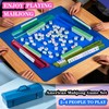 YINIUREN Mahjong Tile Set Green 166 American Mahjong Tile Set